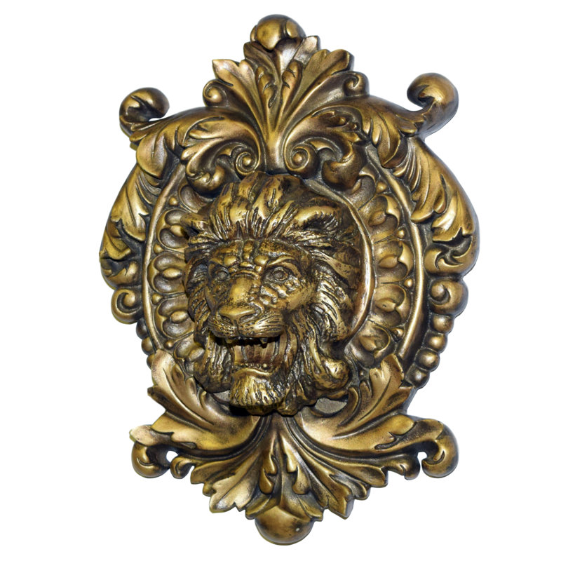 Astoria Grand Lion Medallion Plaque Wall Décor & Reviews Wayfair